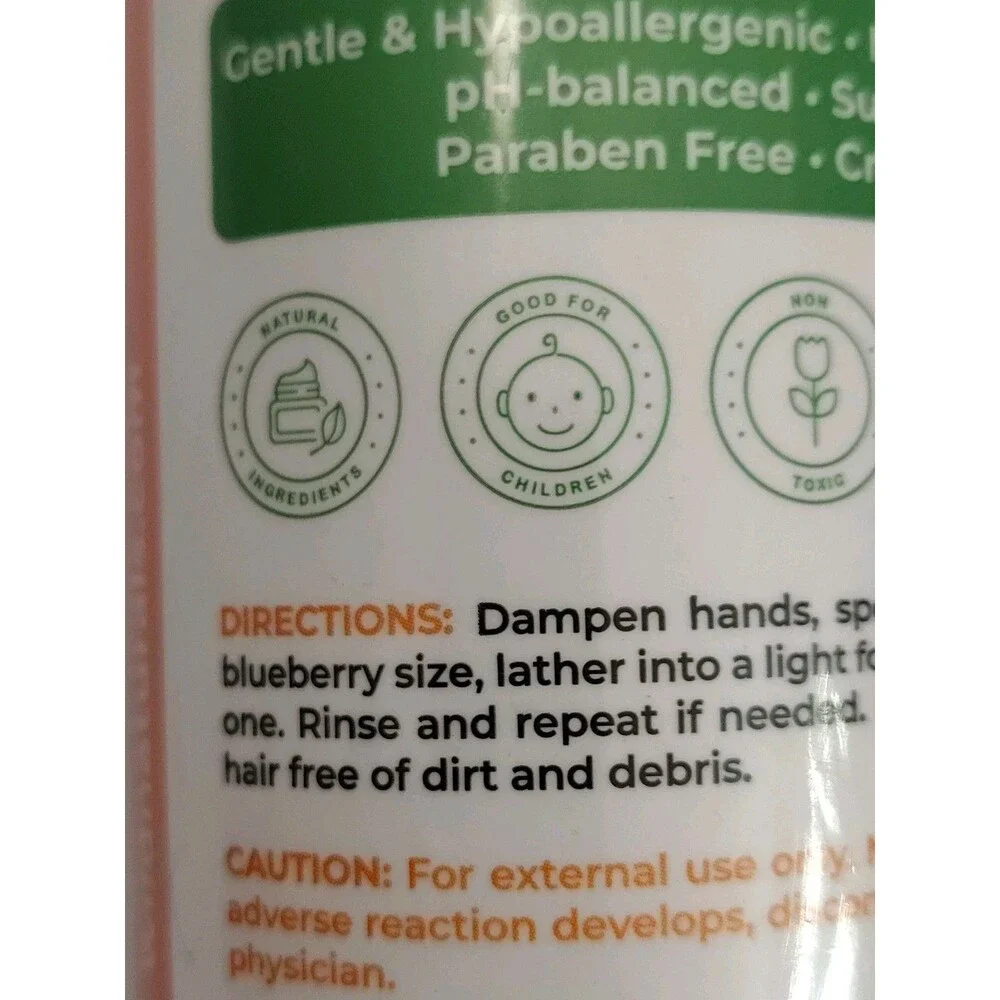 Wild Naturals Kids 2 in 1 Shampoo & Body Wash w/ Aloe Vera Calendula Manuka (2)